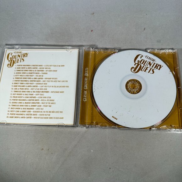 Classic Country Duets CD Album Various Artists 20 Timeless Hits Impertone 2017 - Picture 3 of 3